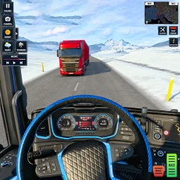 Ícone de American Truck Trailor Game 3D